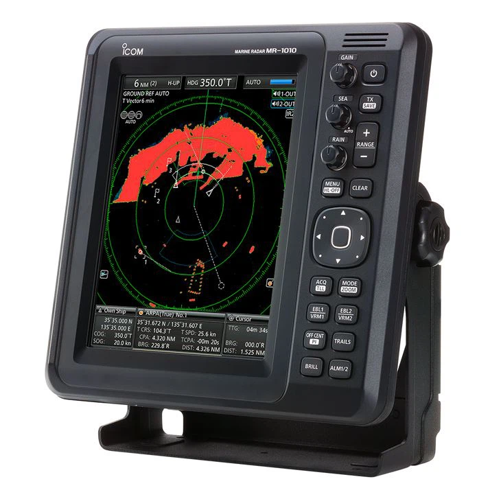 Icom MR 1010R2 10.4-inch color LCD screen for Marine Navigation Radar ...